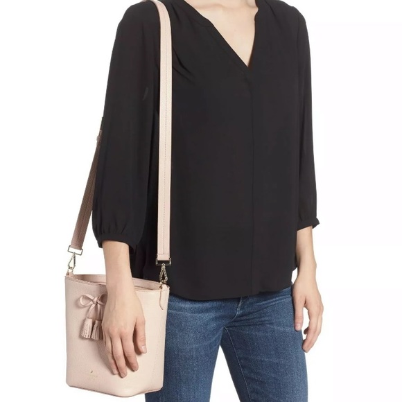 Hayes street Vanessa crossbody vellum kate spade - Picture 6 of 7